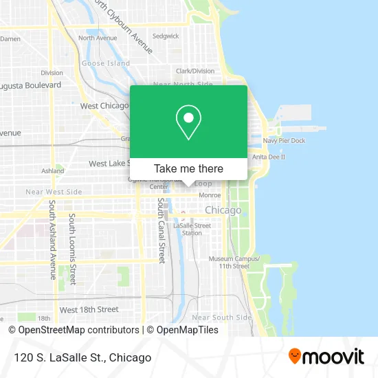 120 S. LaSalle St. map