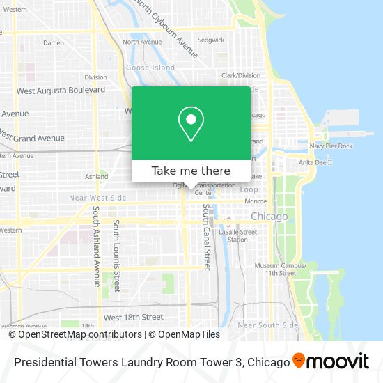 Presidential Towers Laundry Room Tower 3 map