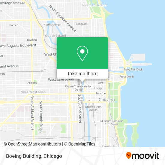 Boeing Building map