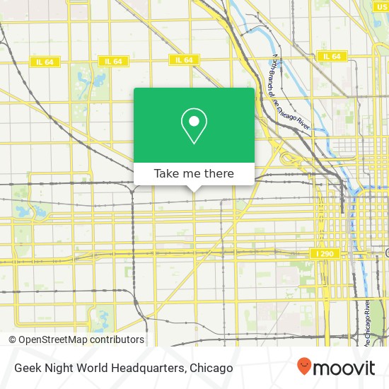 Geek Night World Headquarters map