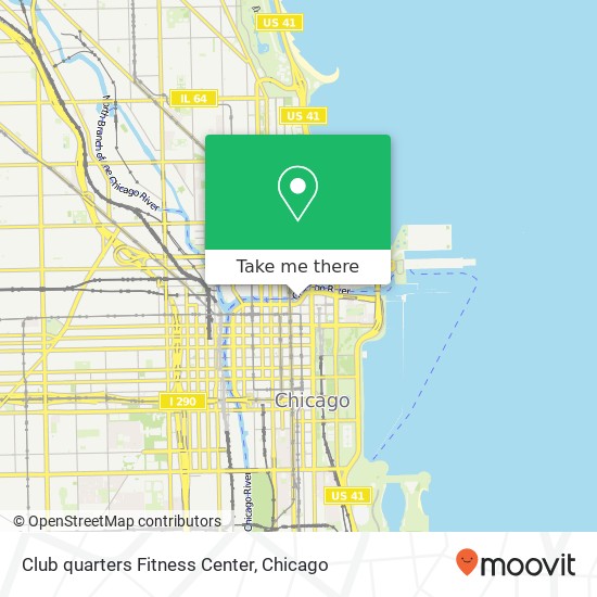 Club quarters Fitness Center map