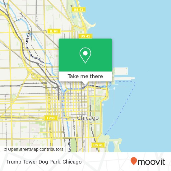 Mapa de Trump Tower Dog Park
