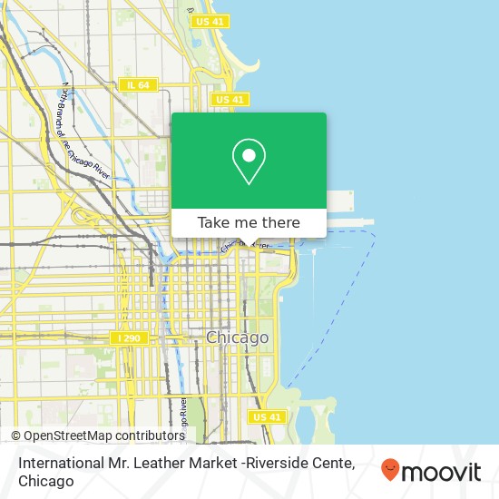 International Mr. Leather Market -Riverside Cente map