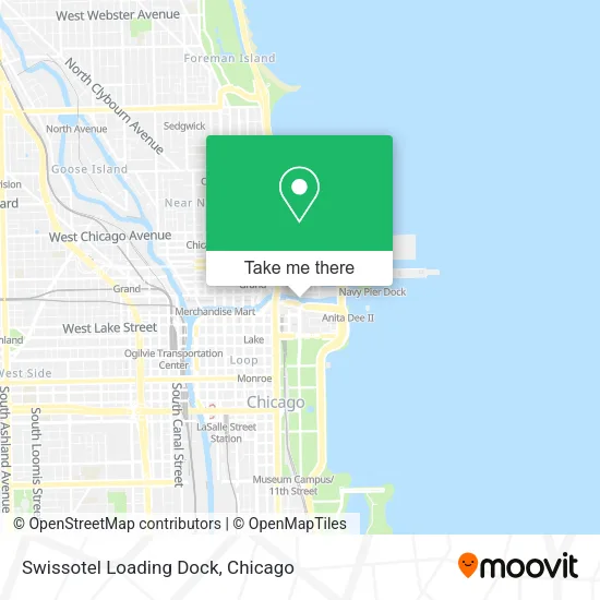 Mapa de Swissotel Loading Dock