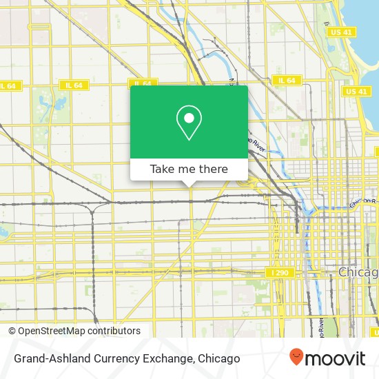 Mapa de Grand-Ashland Currency Exchange