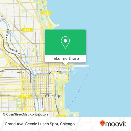 Grand Ave. Scenic Lunch Spot map