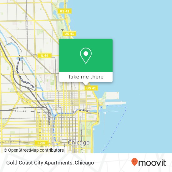 Gold Coast City Apartments map