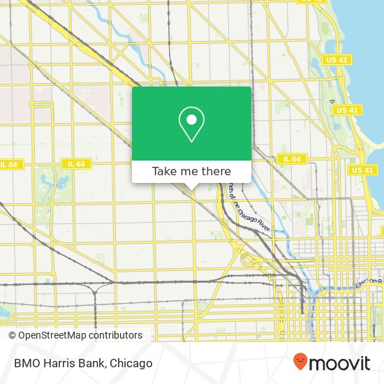 BMO Harris Bank map