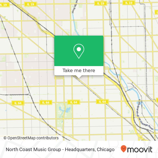 North Coast Music Group - Headquarters map