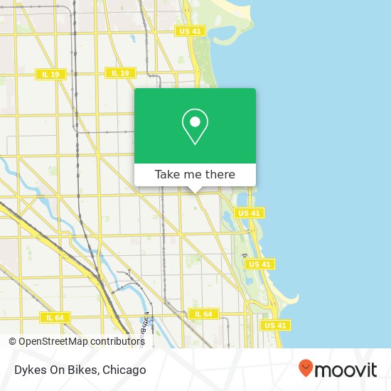 Dykes On Bikes map