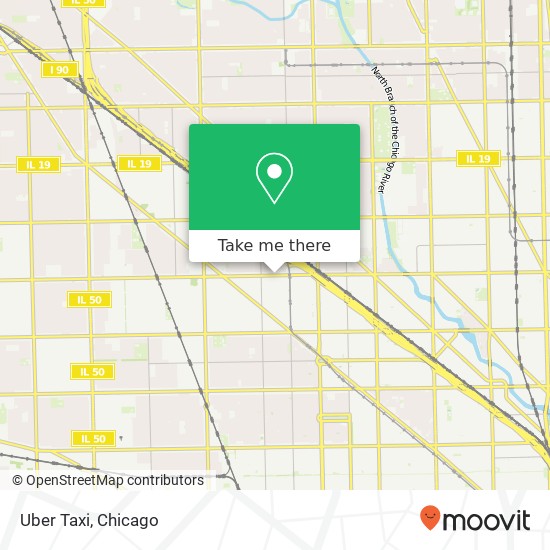 Uber Taxi map