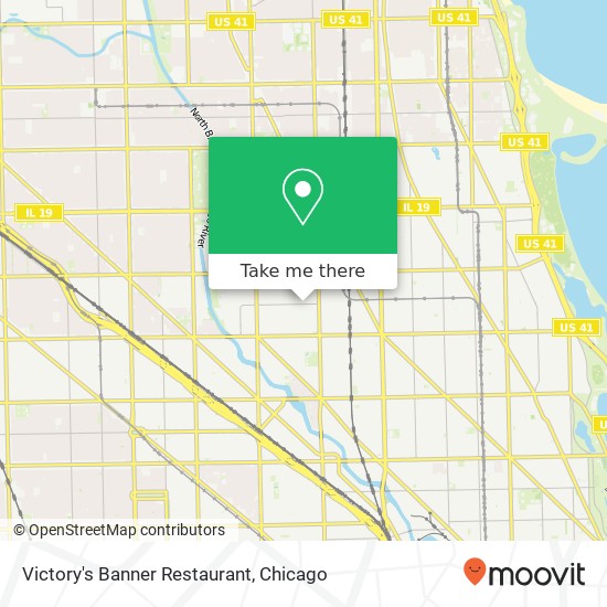 Victory's Banner Restaurant map