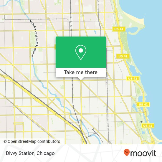 Divvy Station map