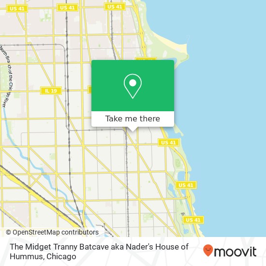 The Midget Tranny Batcave aka Nader's House of Hummus map