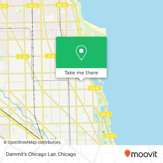 Dammit's Chicago Lair map