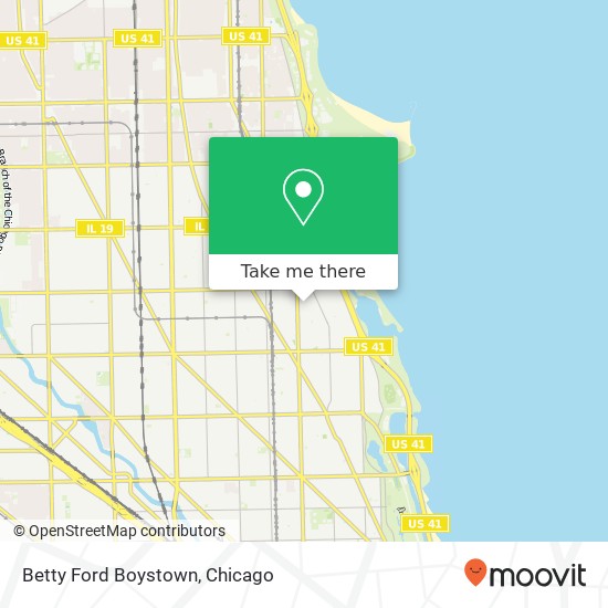 Betty Ford Boystown map