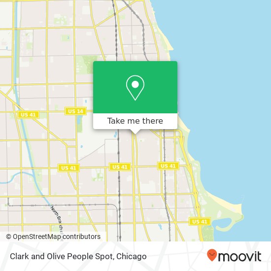 Clark and Olive People Spot map