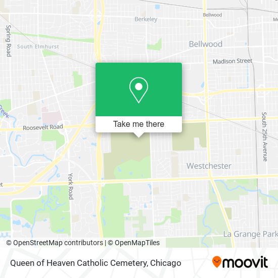 Queen of Heaven Catholic Cemetery map