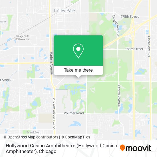 Hollywood Casino Amphitheatre (Hollywood Casino Amphitheater) map