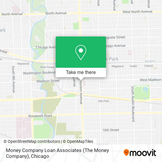 Mapa de Money Company Loan Associates (The Money Company)