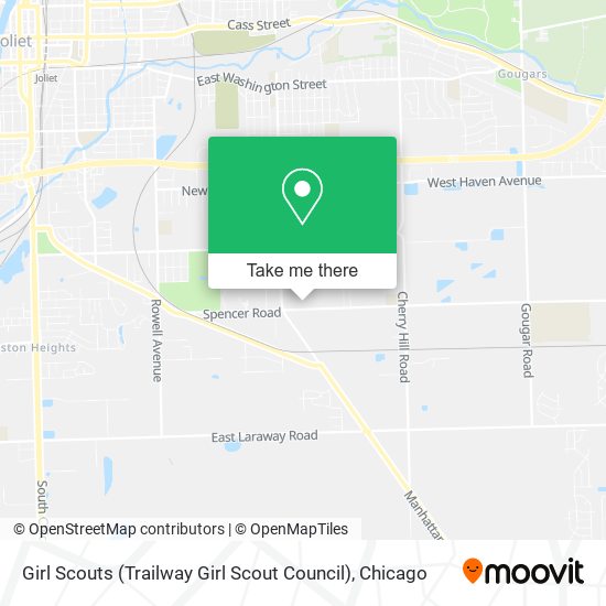 Girl Scouts (Trailway Girl Scout Council) map