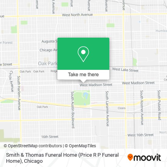Mapa de Smith & Thomas Funeral Home (Price R P Funeral Home)