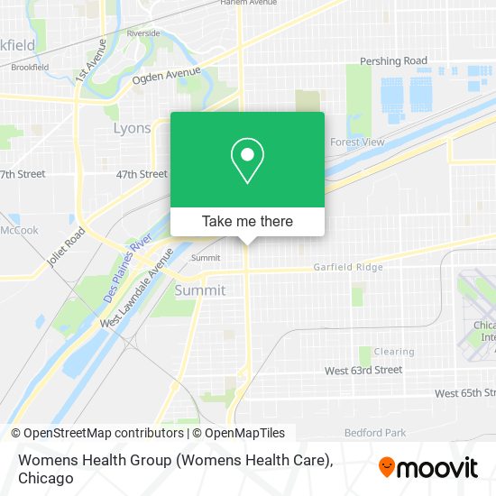 Mapa de Womens Health Group (Womens Health Care)