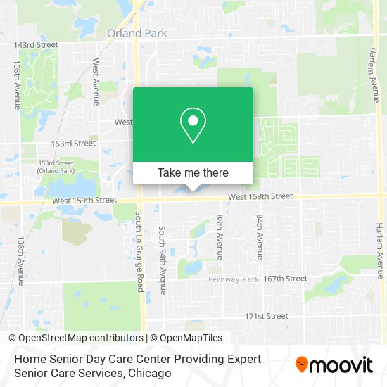 Mapa de Home Senior Day Care Center Providing Expert Senior Care Services