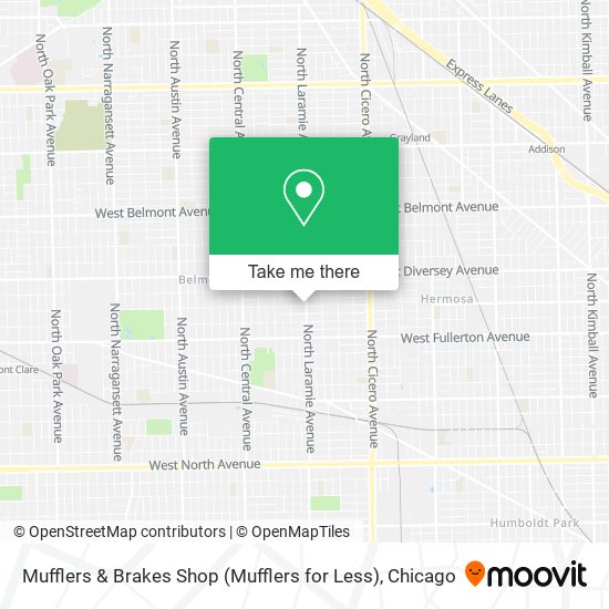 Mufflers & Brakes Shop (Mufflers for Less) map