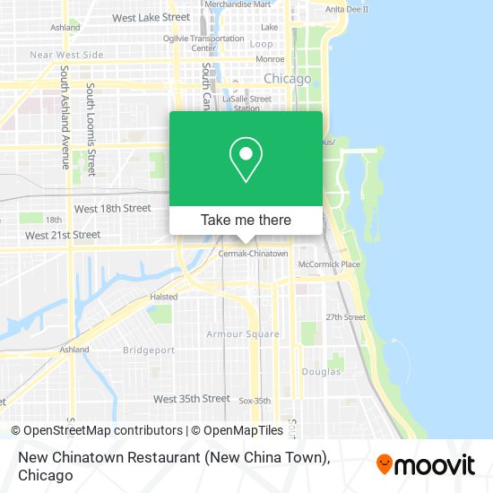 Mapa de New Chinatown Restaurant (New China Town)