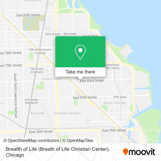 Breatth of Life (Breath of Life Christian Center) map