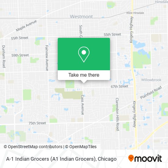 Mapa de A-1 Indian Grocers (A1 Indian Grocers)