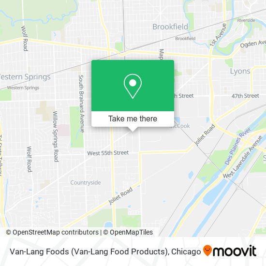 Mapa de Van-Lang Foods (Van-Lang Food Products)