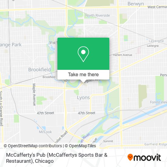 McCafferty's Pub (McCaffertys Sports Bar & Restaurant) map