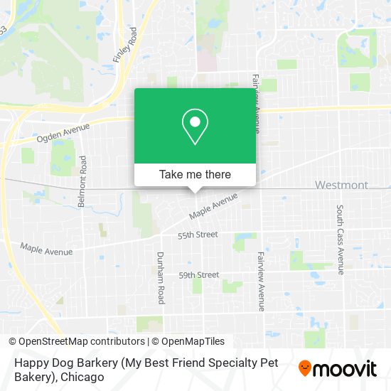 Happy Dog Barkery (My Best Friend Specialty Pet Bakery) map