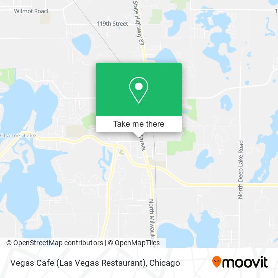 Vegas Cafe (Las Vegas Restaurant) map