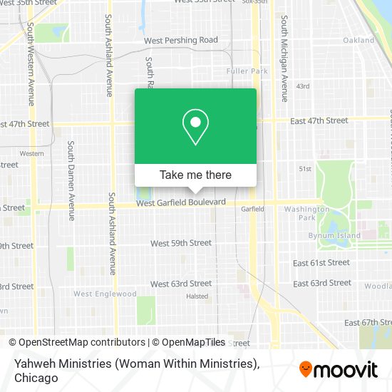 Yahweh Ministries (Woman Within Ministries) map