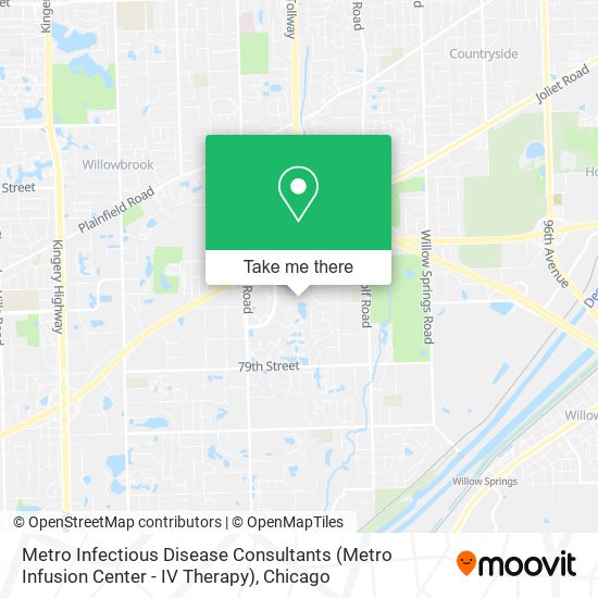 Mapa de Metro Infectious Disease Consultants (Metro Infusion Center - IV Therapy)