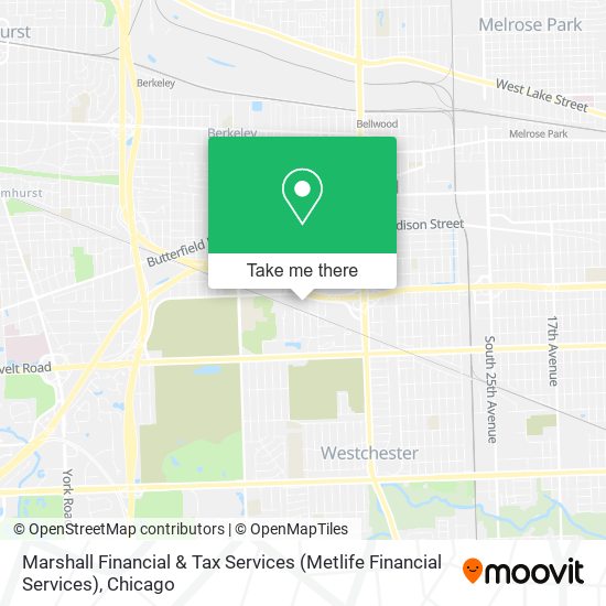 Mapa de Marshall Financial & Tax Services (Metlife Financial Services)