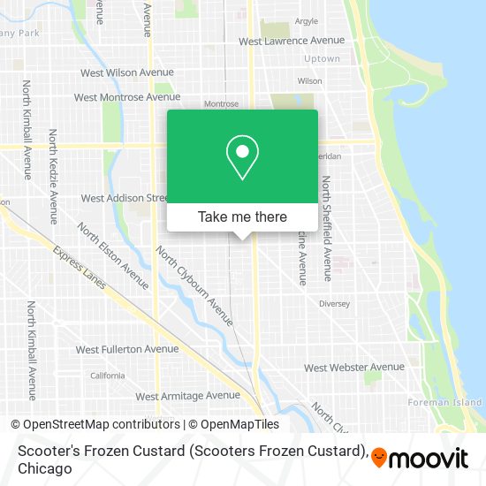 Mapa de Scooter's Frozen Custard (Scooters Frozen Custard)