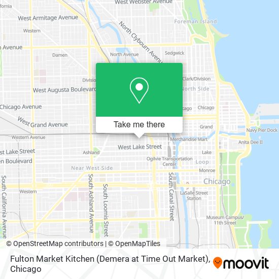Fulton Market Kitchen (Demera at Time Out Market) map