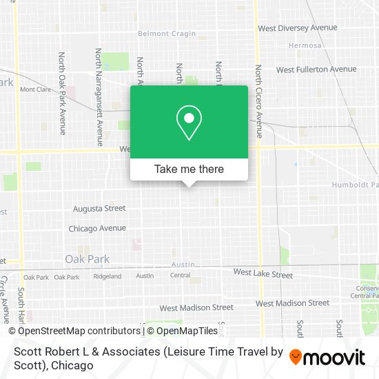 Scott Robert L & Associates (Leisure Time Travel by Scott) map