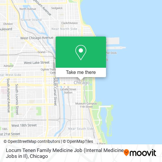 Locum Tenen Family Medicine Job (Internal Medicine Jobs in Il) map