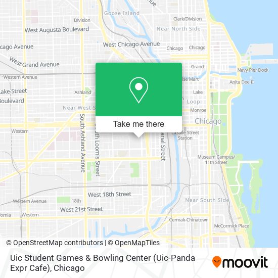 Uic Student Games & Bowling Center (Uic-Panda Expr Cafe) map