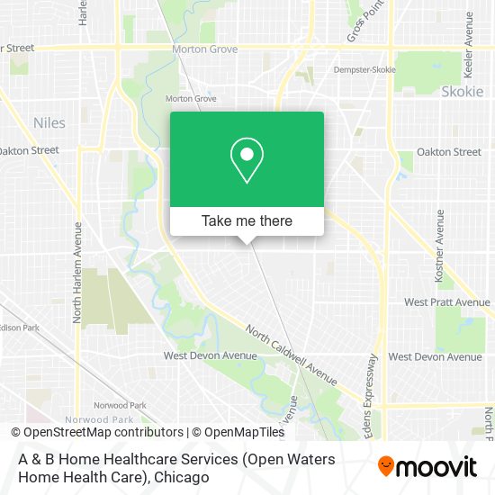 A & B Home Healthcare Services (Open Waters Home Health Care) map