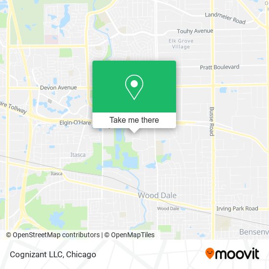 Cognizant LLC map