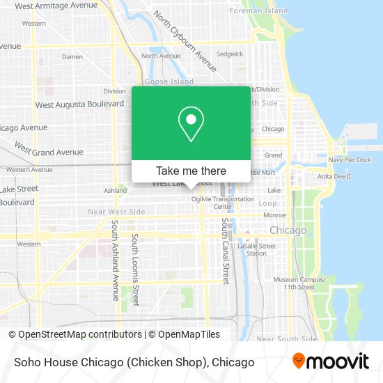 Soho House Chicago (Chicken Shop) map