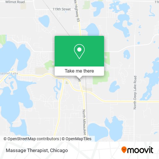 Mapa de Massage Therapist