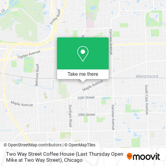 Two Way Street Coffee House (Last Thursday Open Mike at Two Way Street) map