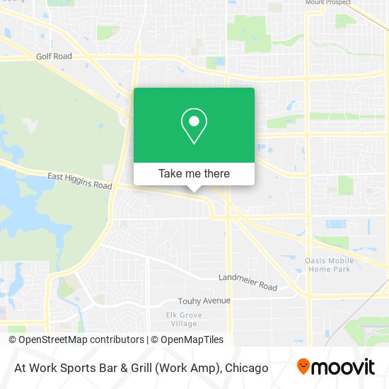 At Work Sports Bar & Grill (Work Amp) map